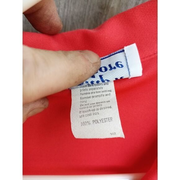 70s Ship and shore women's v neck collared blouse - Picture 3 of 3